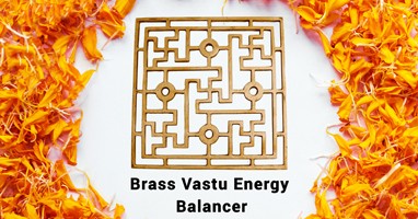 Brass Vastu Energy Balancer (Swsthik 6")